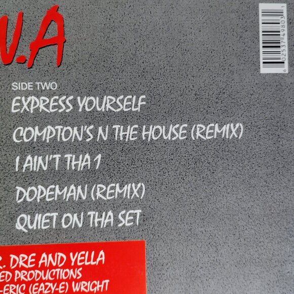 Ice Cube & DJ Yella Signed NWA Straight Outta Compton Vinyl Record Album Beckett - Picture 11 of 12